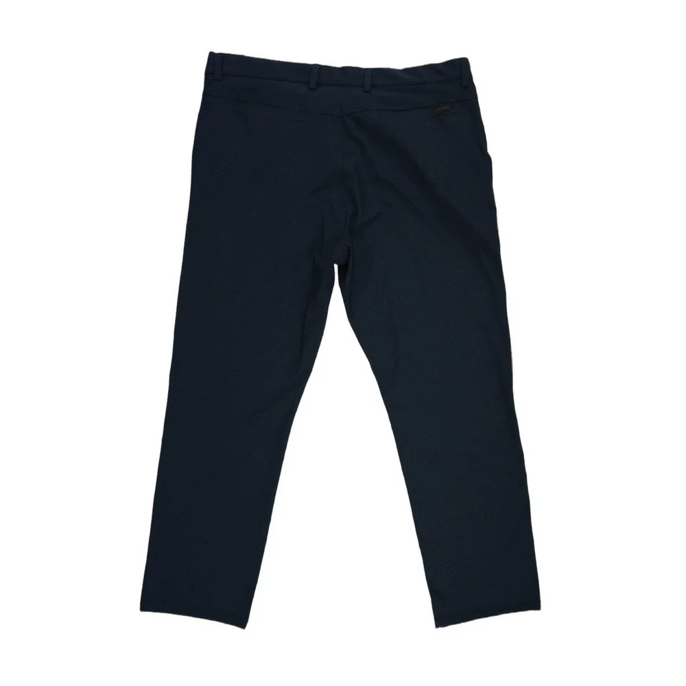 Greg Norman Shark Golf Pants Men's‎ Size 38x30 Navy Blue Stretch Performance