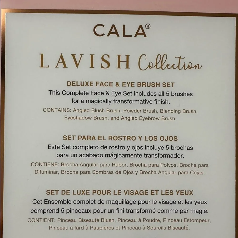 Cala new packaging
