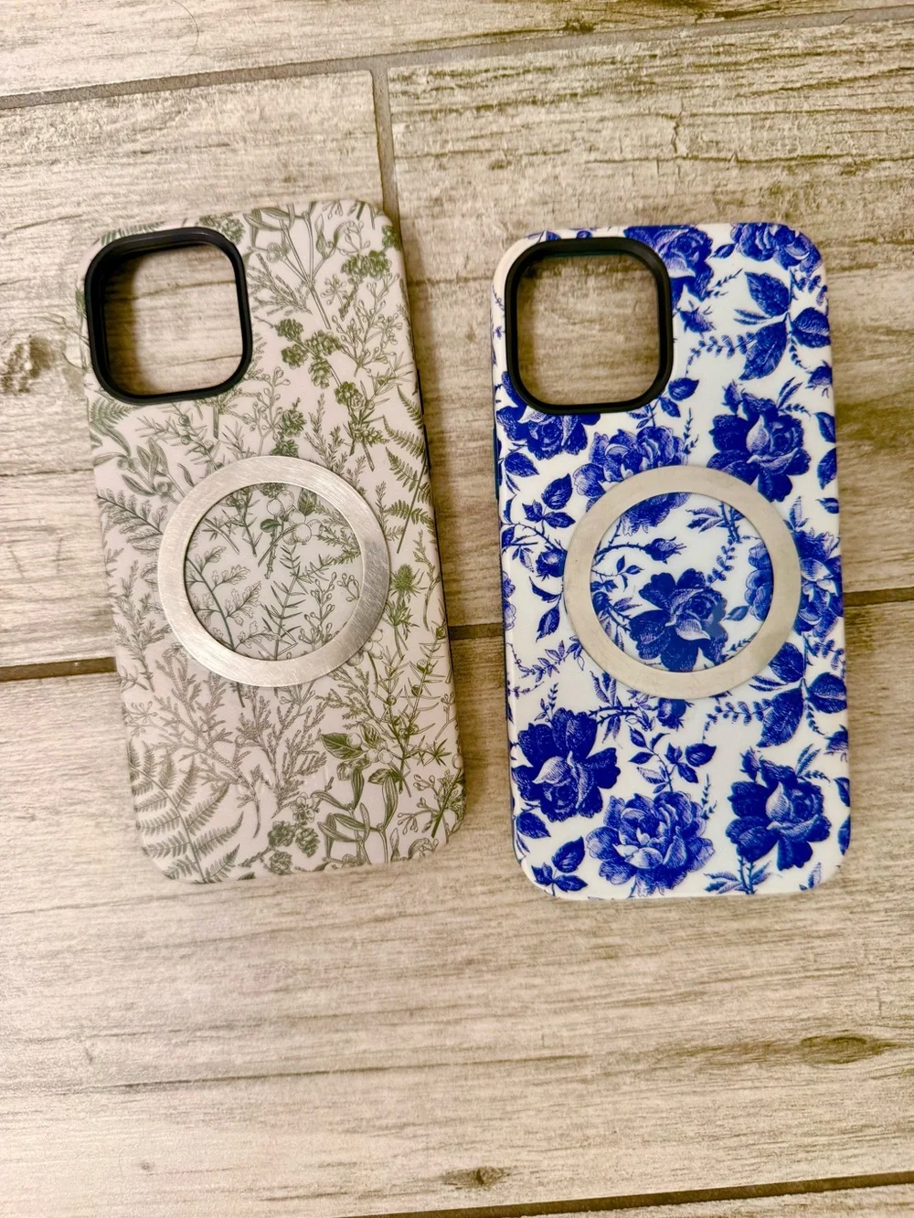 Casely Floral Print Phone Cases for iPhone 12 Pro Max (Set of 2)