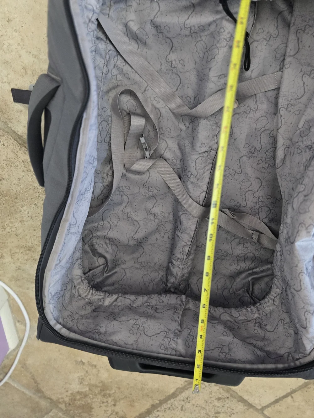 Pacsafe grey rolling