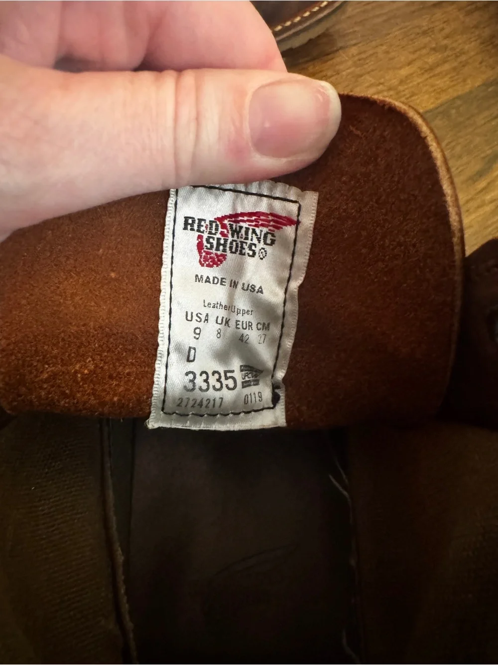Red Wing Shoes classic chukka