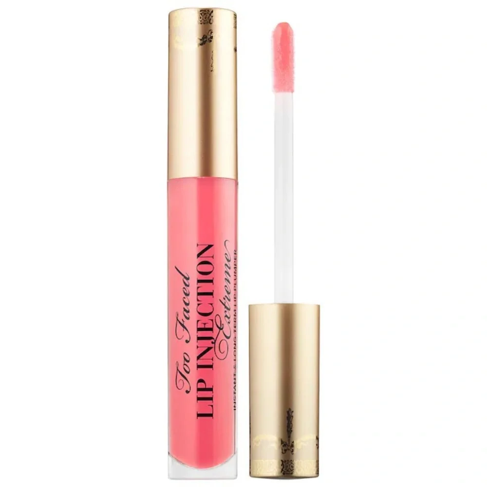 Too Faced Lip Injection Extreme Hydrating Lip gloss Plumper bubblegum yum pink