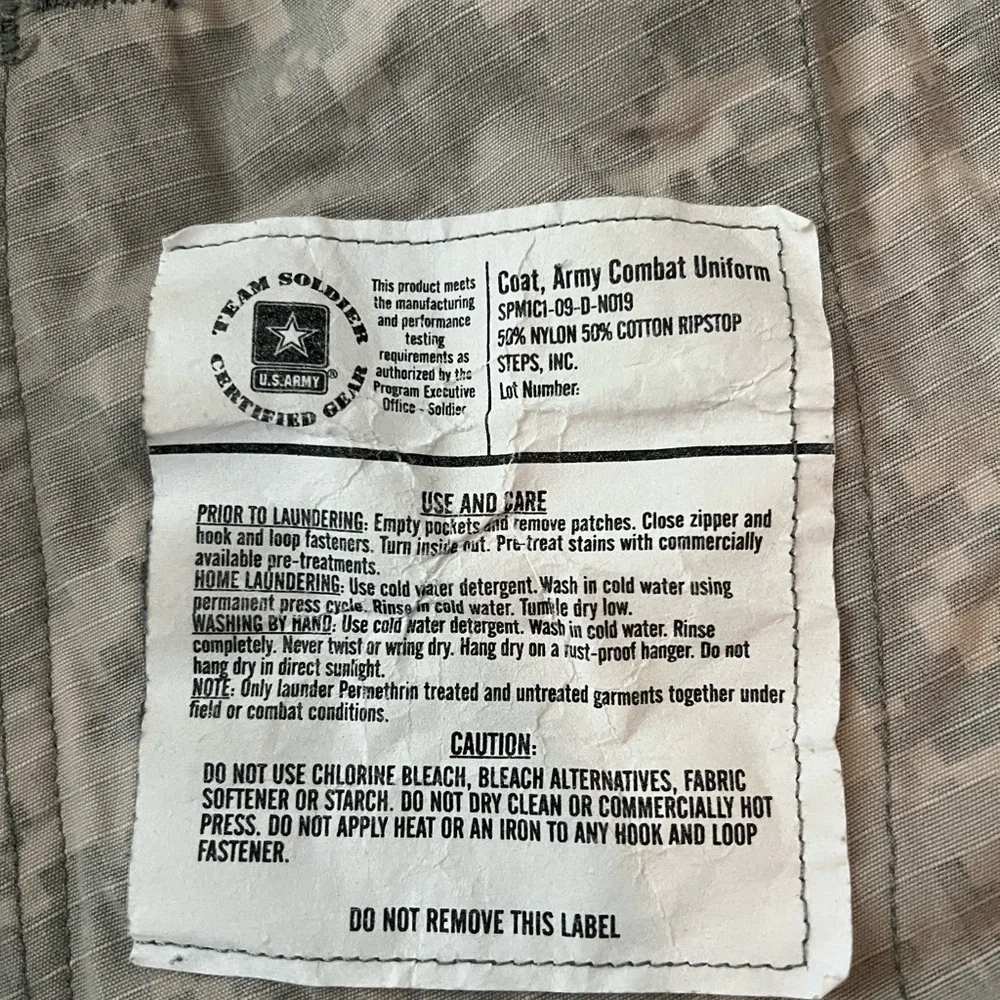 N/A authentic army