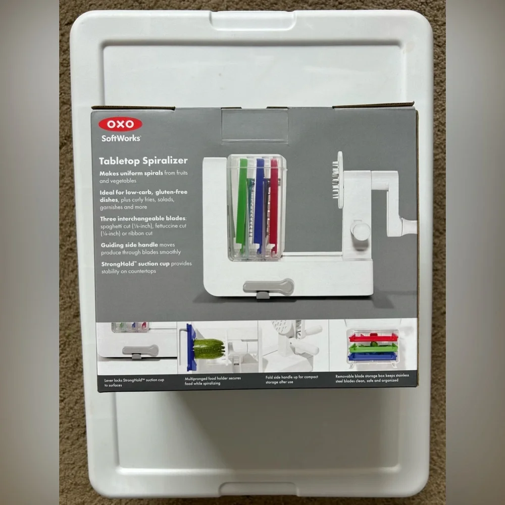 NIB OXO Tabletop Spiralizer