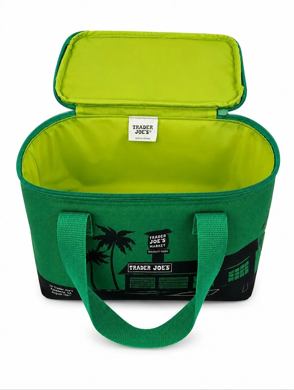 Trader JoeS green insulated