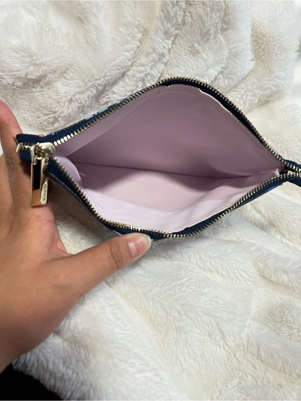 kate spade clear cosmetic