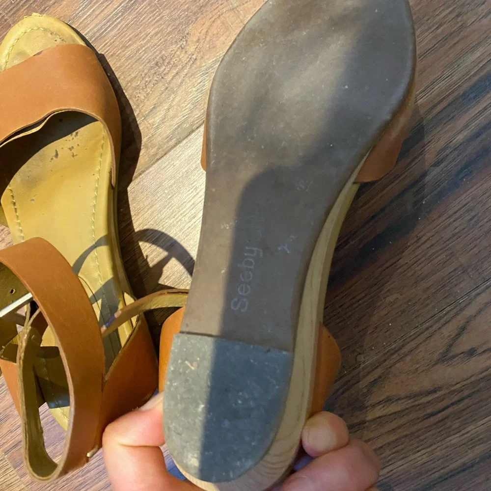 See By Chloe tan leather