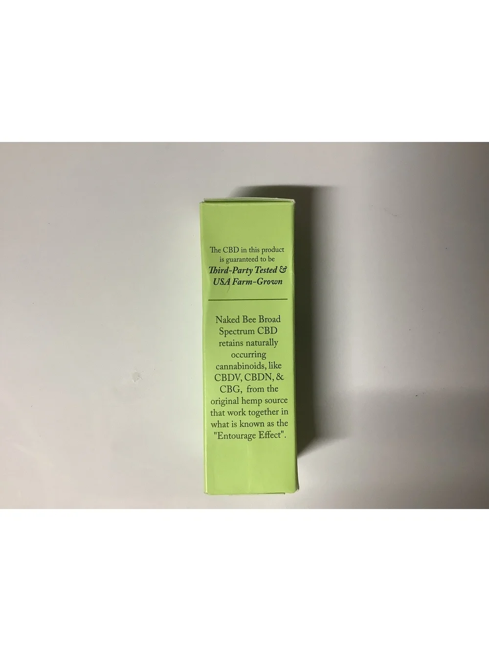 The Naked Bee CBD Face Serum 300mg with Hemp Seed Oil 1 fl oz