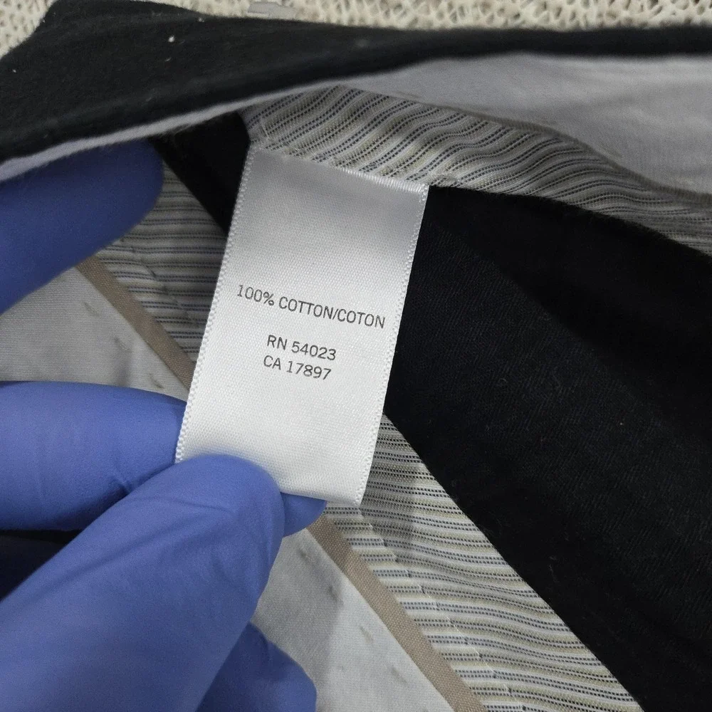 Banana Republic Pants Mens 33x33 Black Corduroy Chino‎ Flat Front Casual