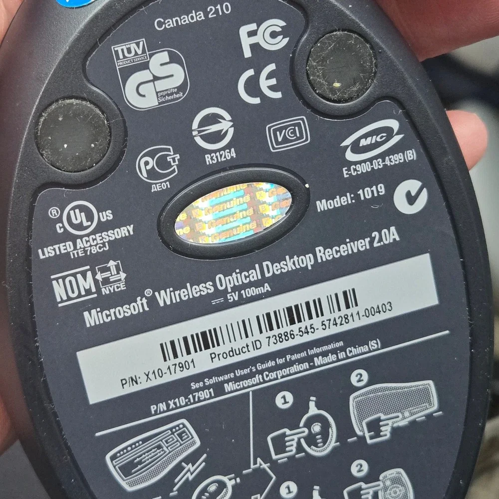 Microsoft wireless optical