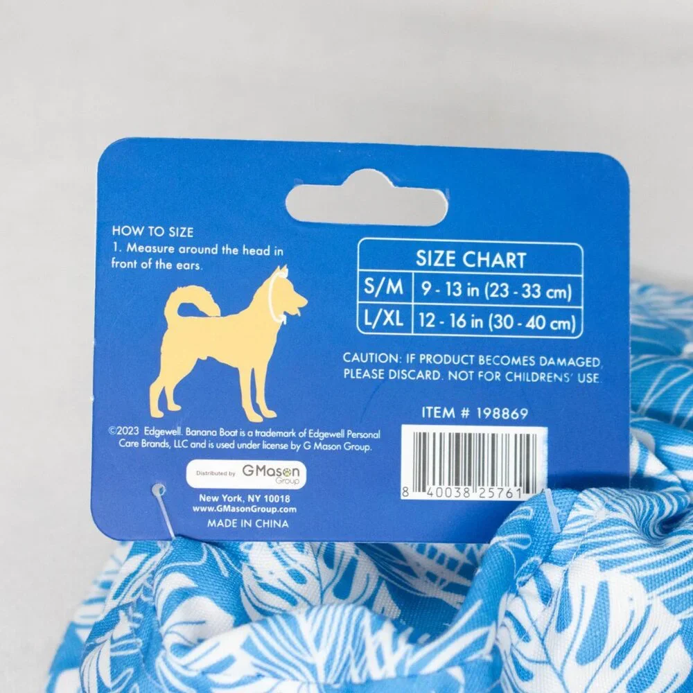 Banana Boat new measure bucket