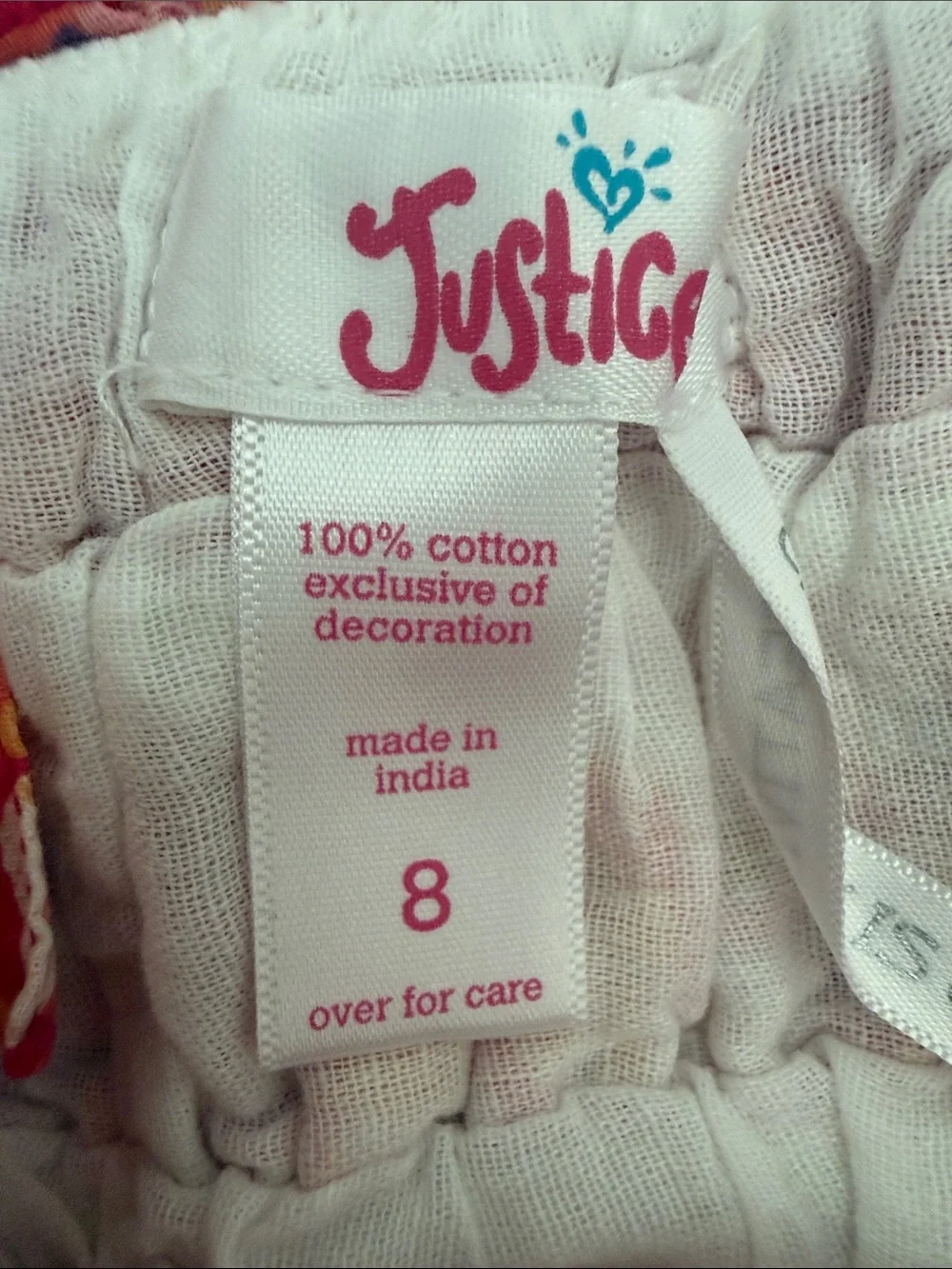 Justice bright floral
