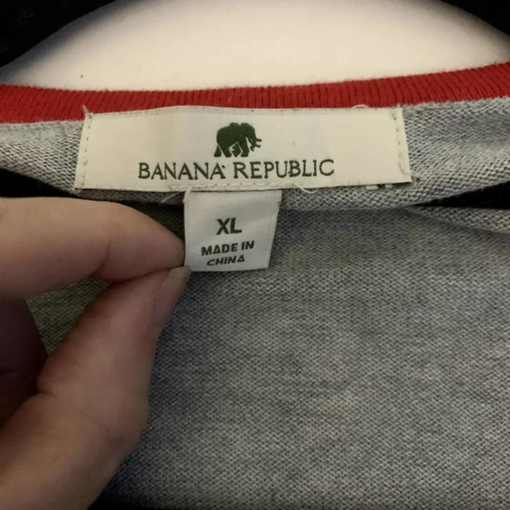 Banana Republic heather gray