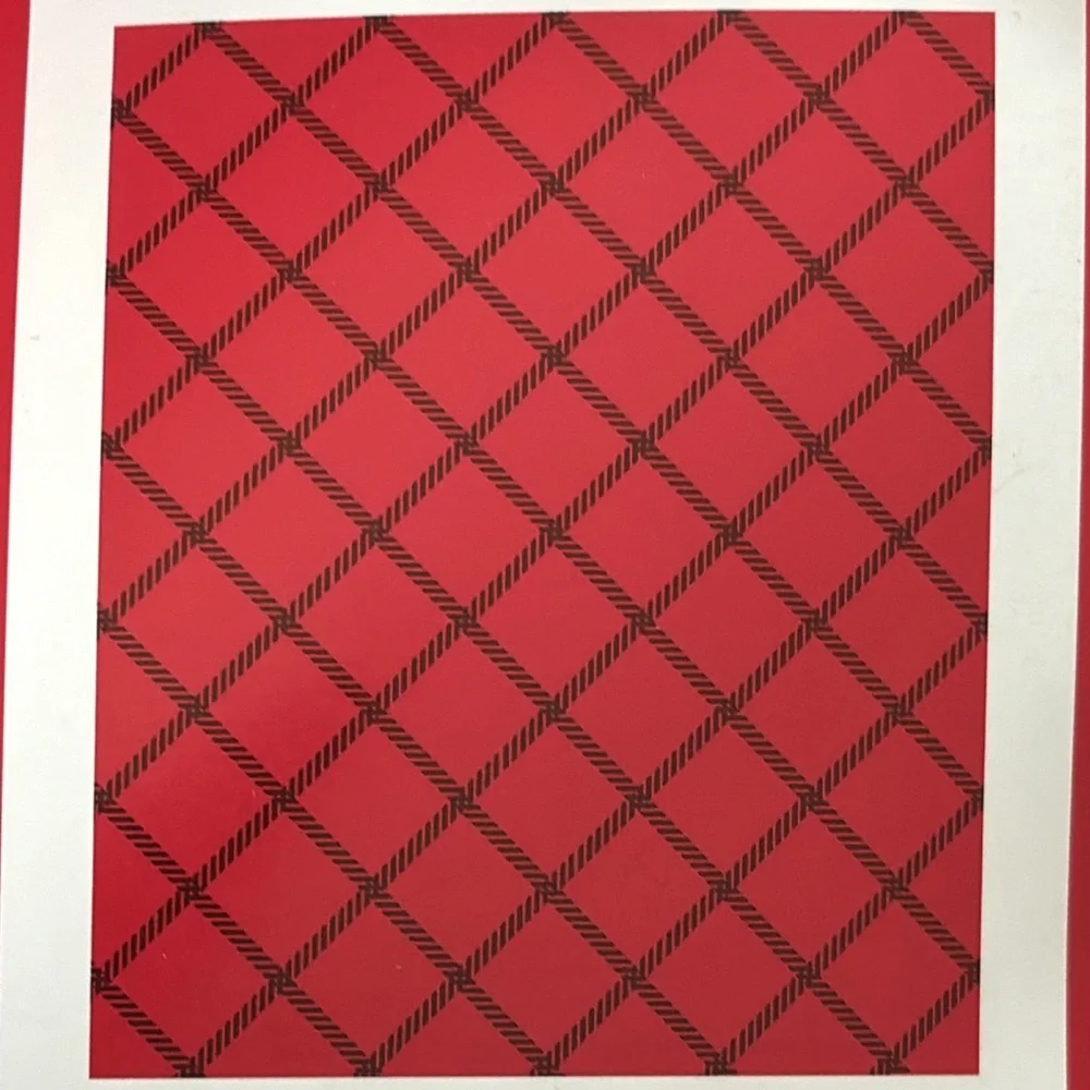 Hallmark Red & Black Blanket Throw