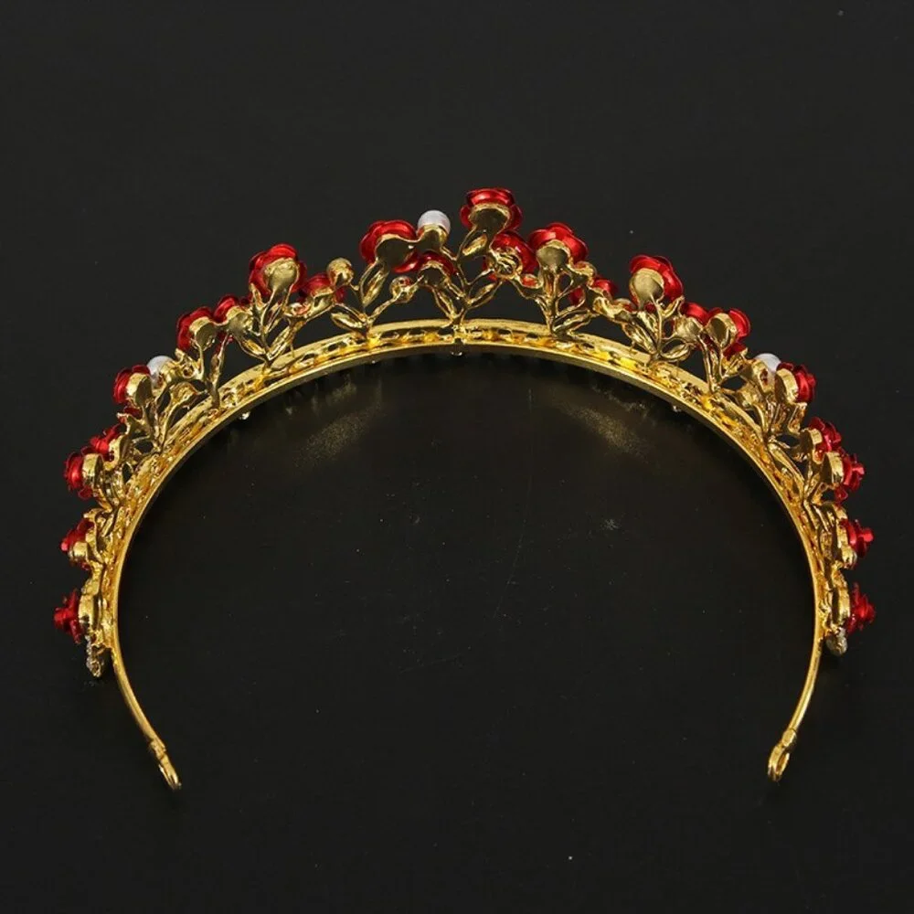 N/A crystal tiaras