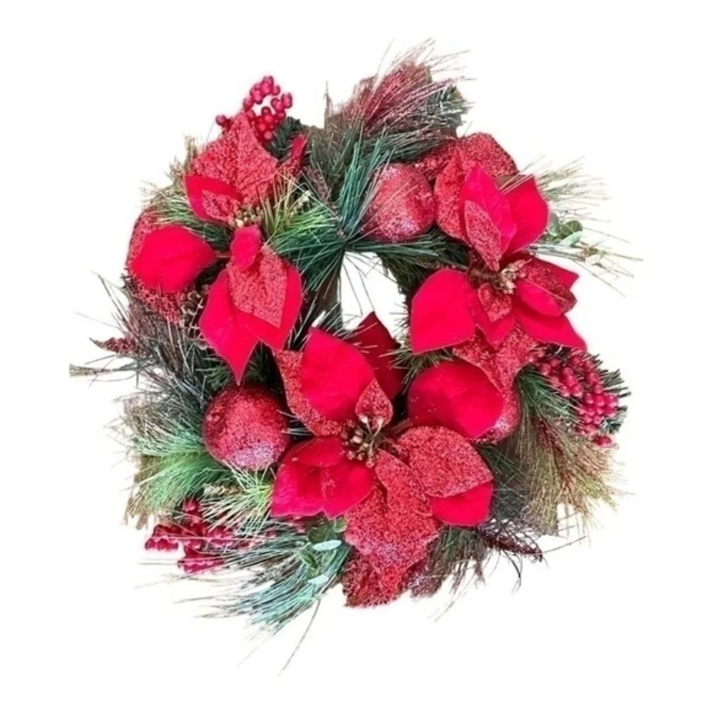 Handmade christmas wreath
