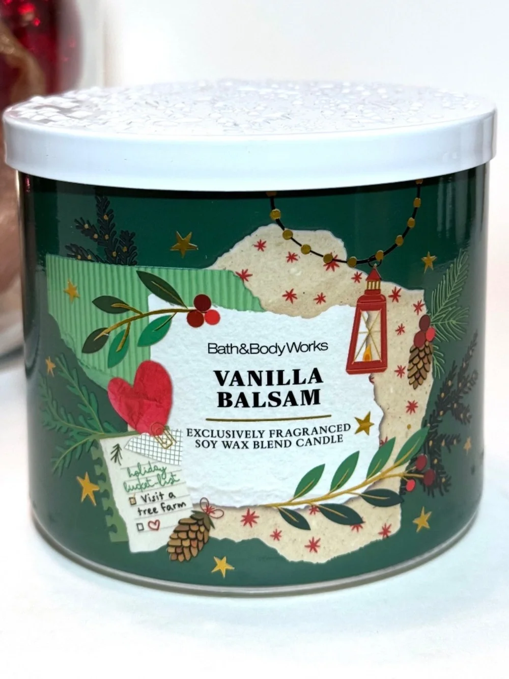 VANILLA BALSAM 3 Wick Candle