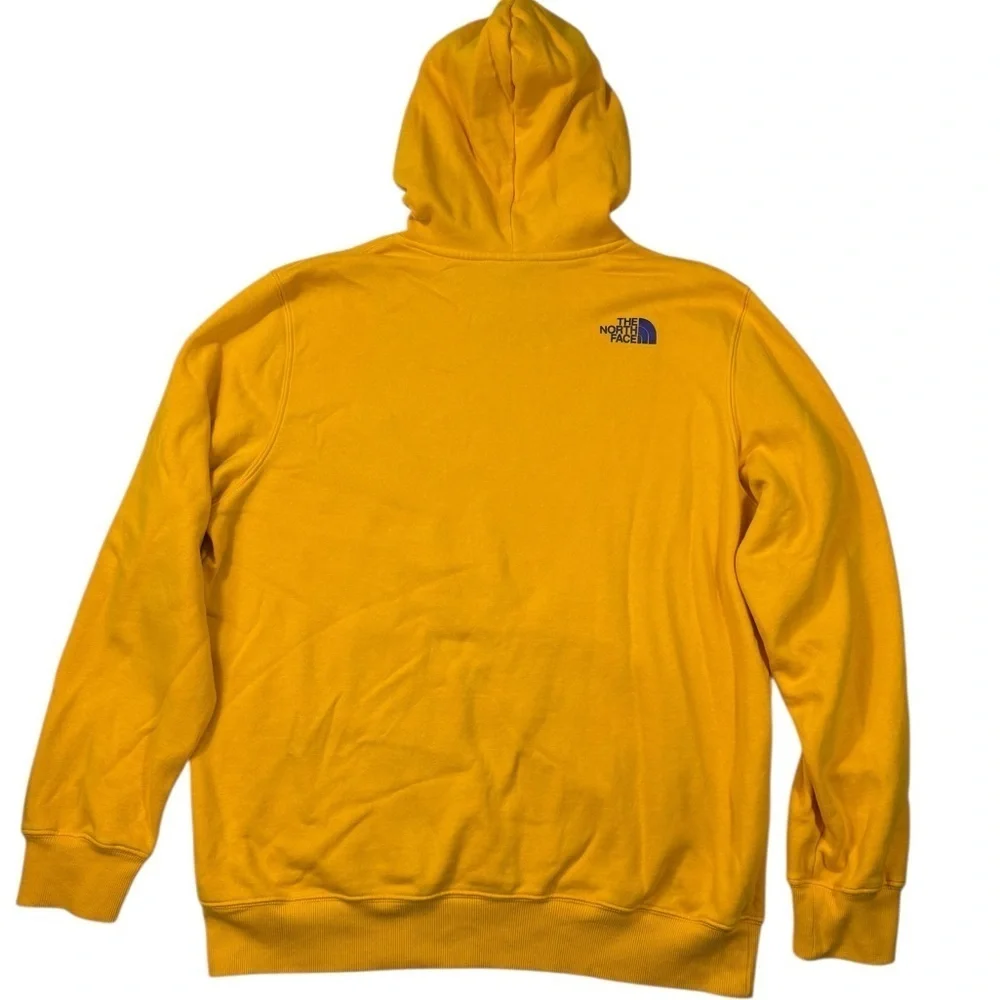 The North Face bright yellow