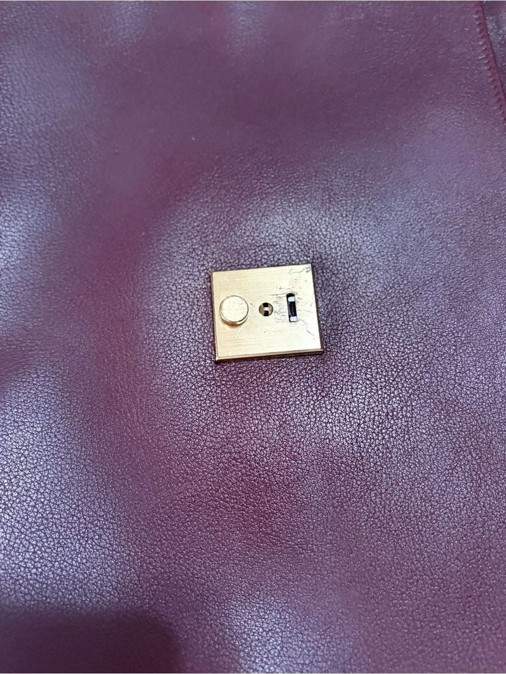 Longchamp structured burgundy