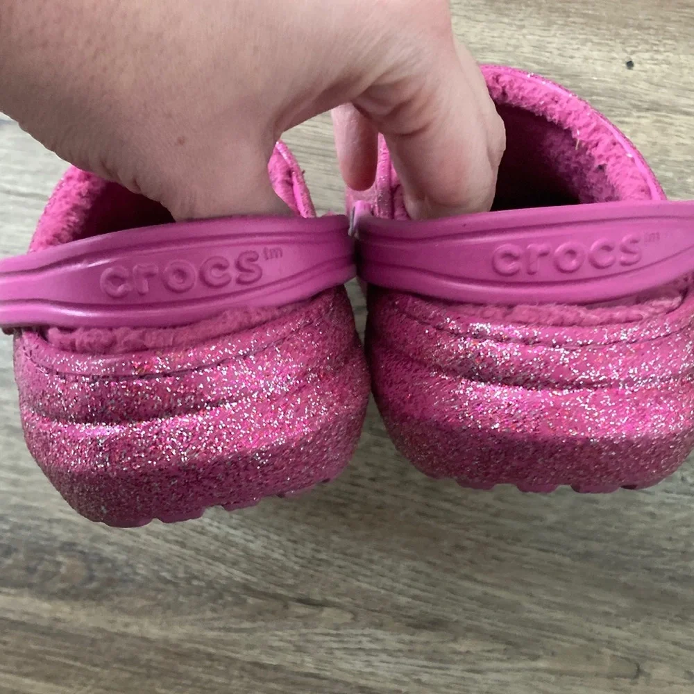 CROCS these sparkly