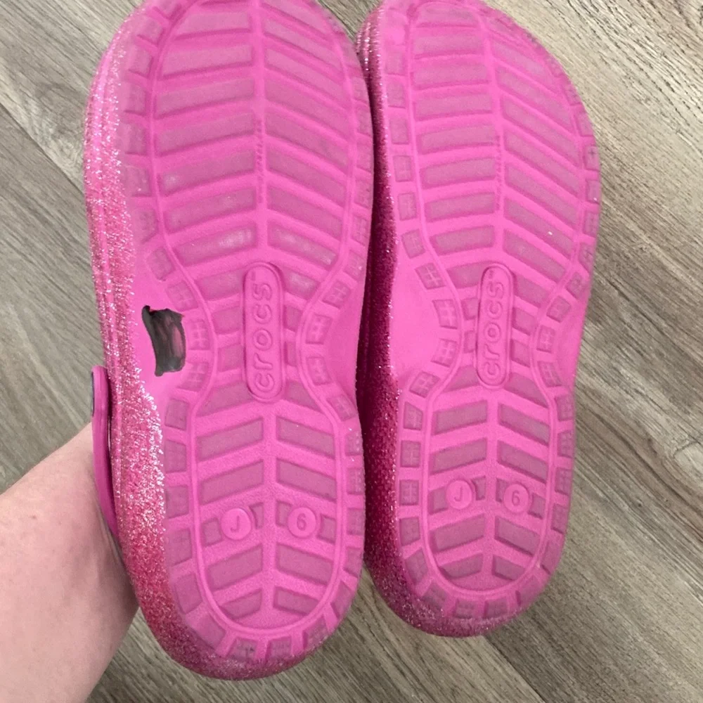 CROCS these sparkly