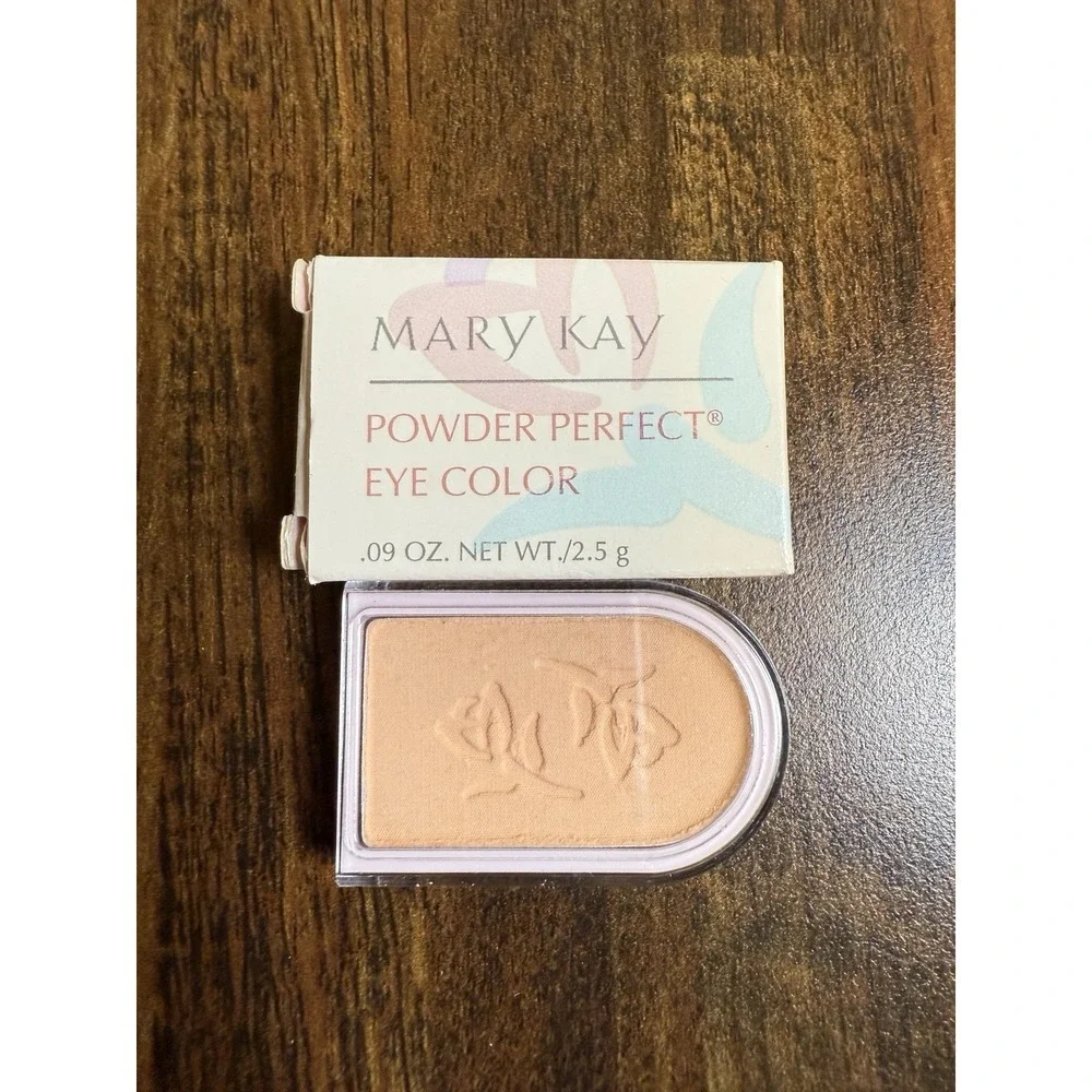 MARY KAY Powder Perfect Eye Color .09 oz NEW IN BOX  Honey Glaze #5946 NOS
