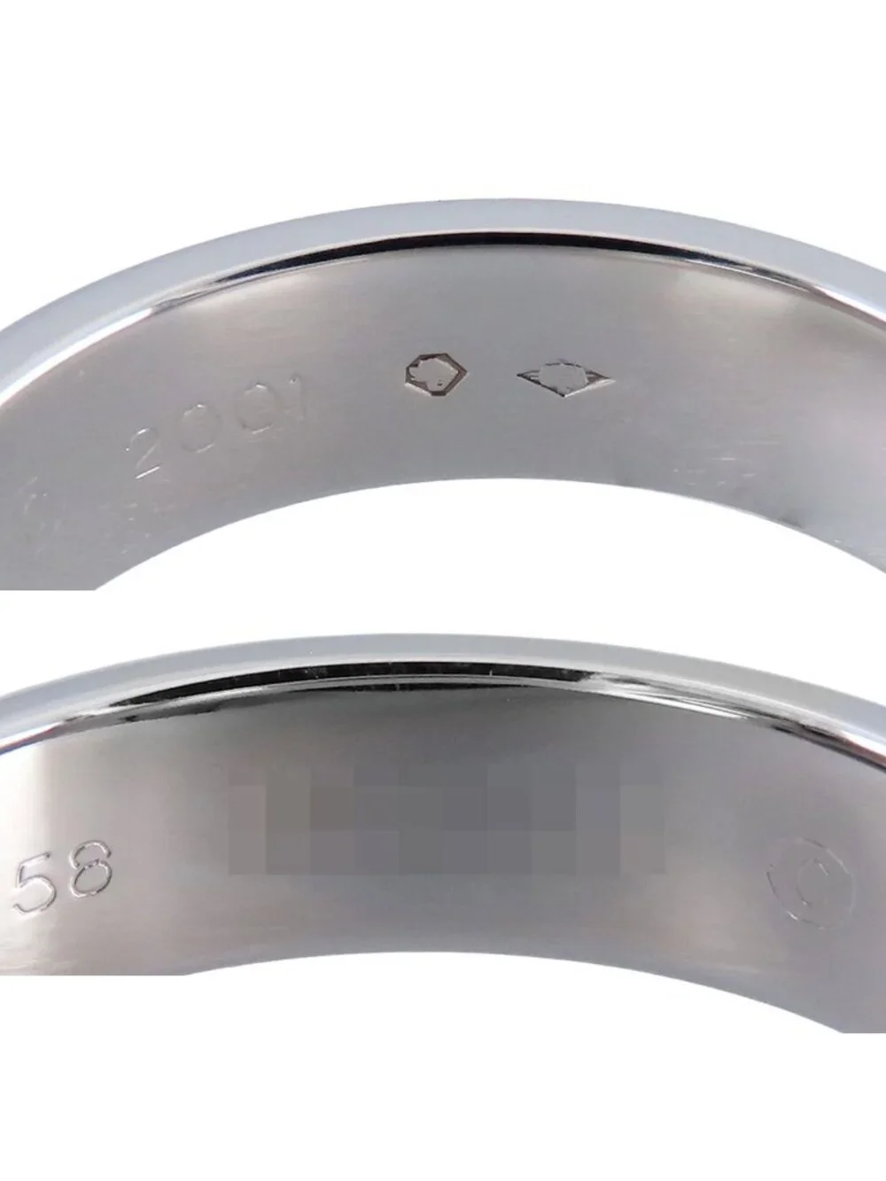 Cartier Love Ring Platinum Classic