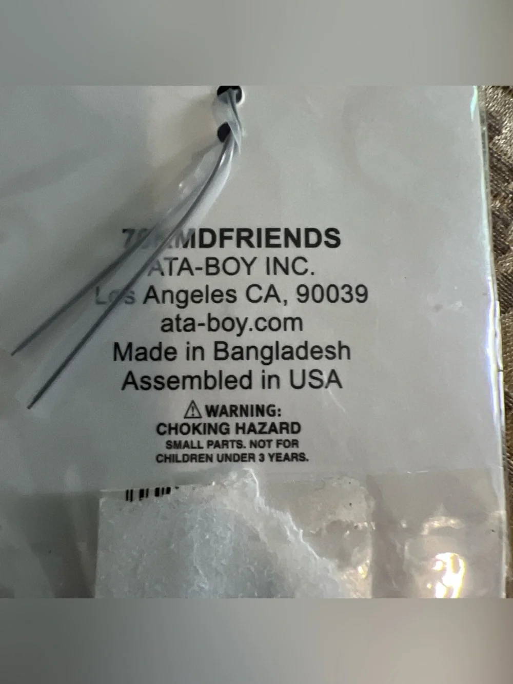 Warner Bros. keychain package