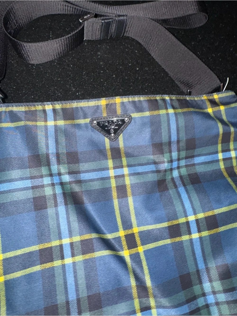 Prada rare tartan