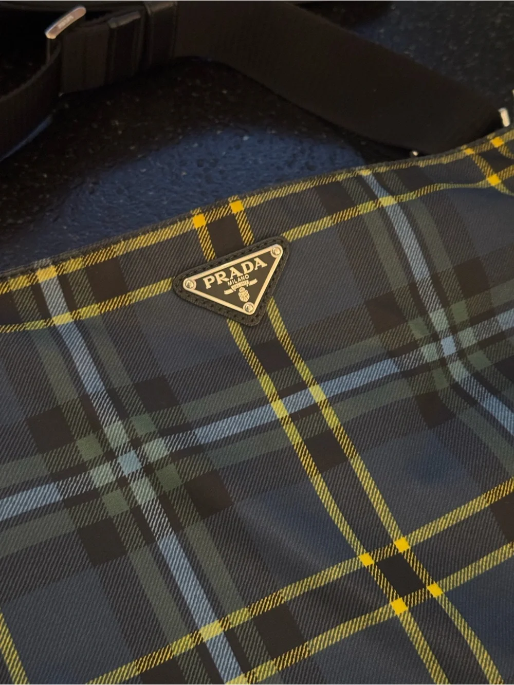 Prada rare tartan