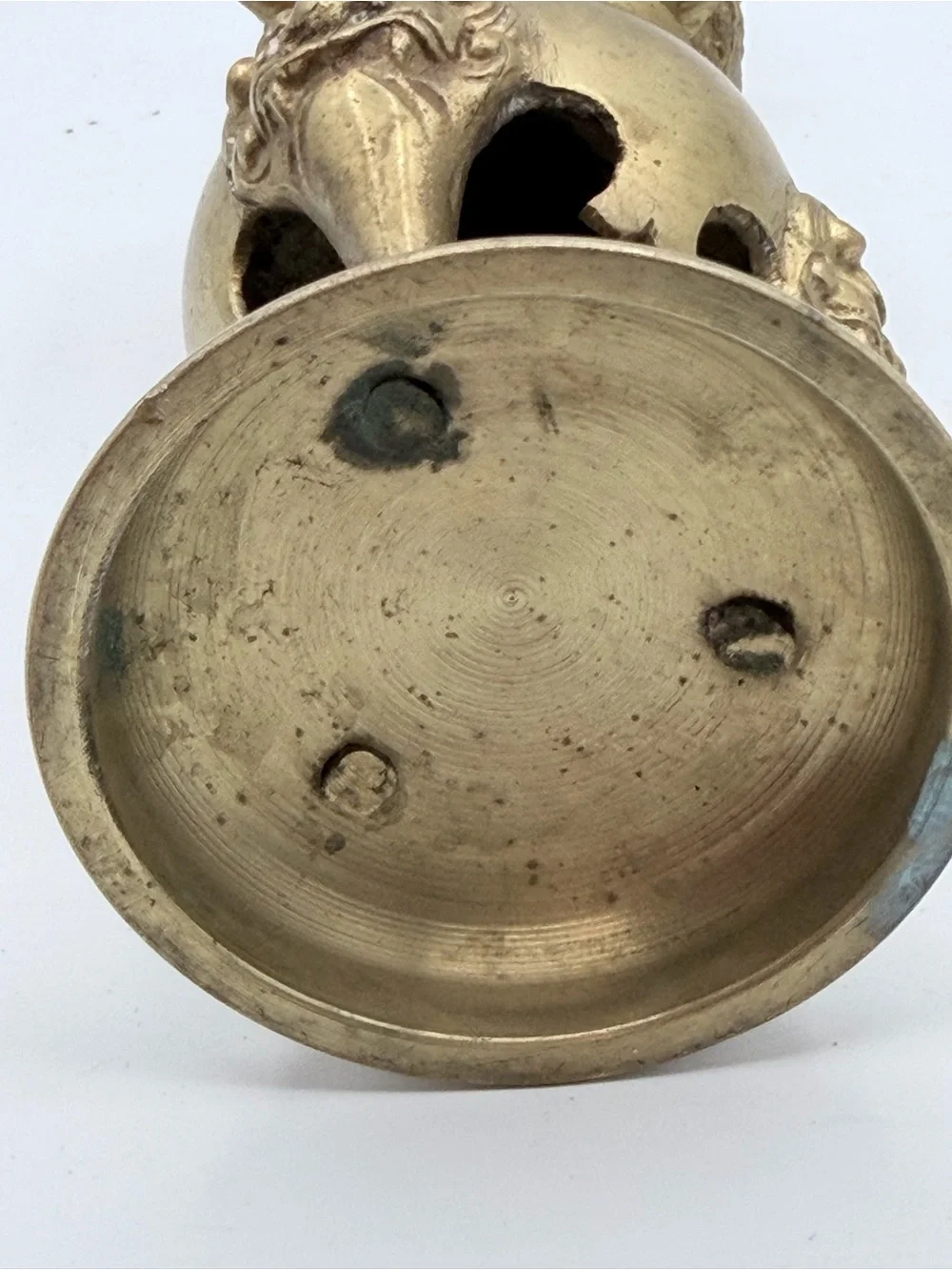 Antique ornate metal