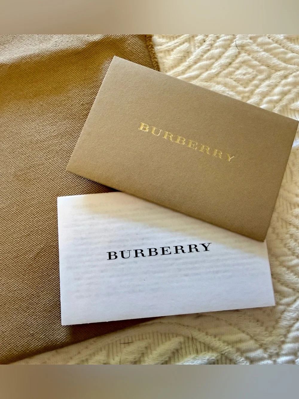 Burberry long wallet