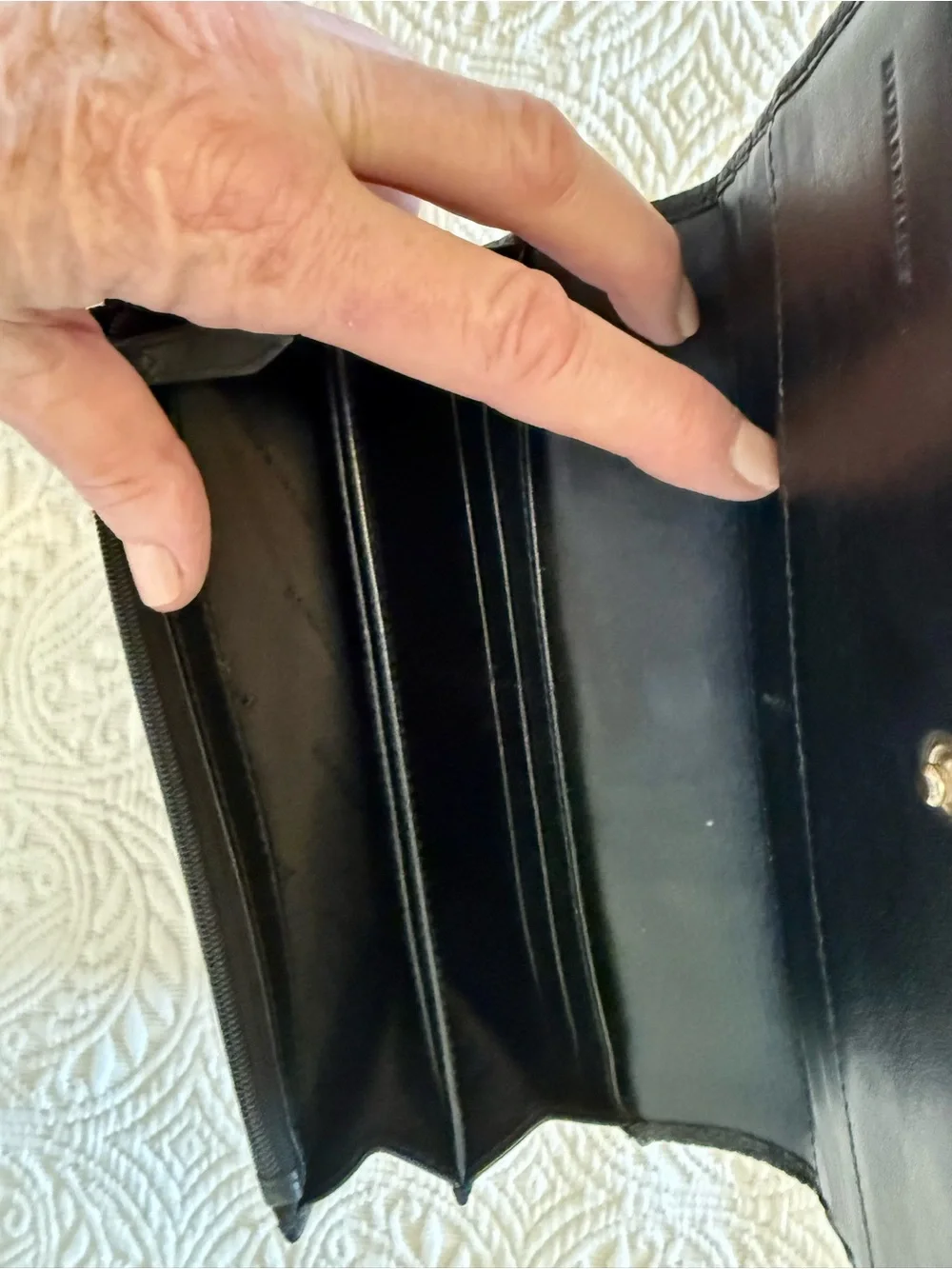 Burberry long wallet