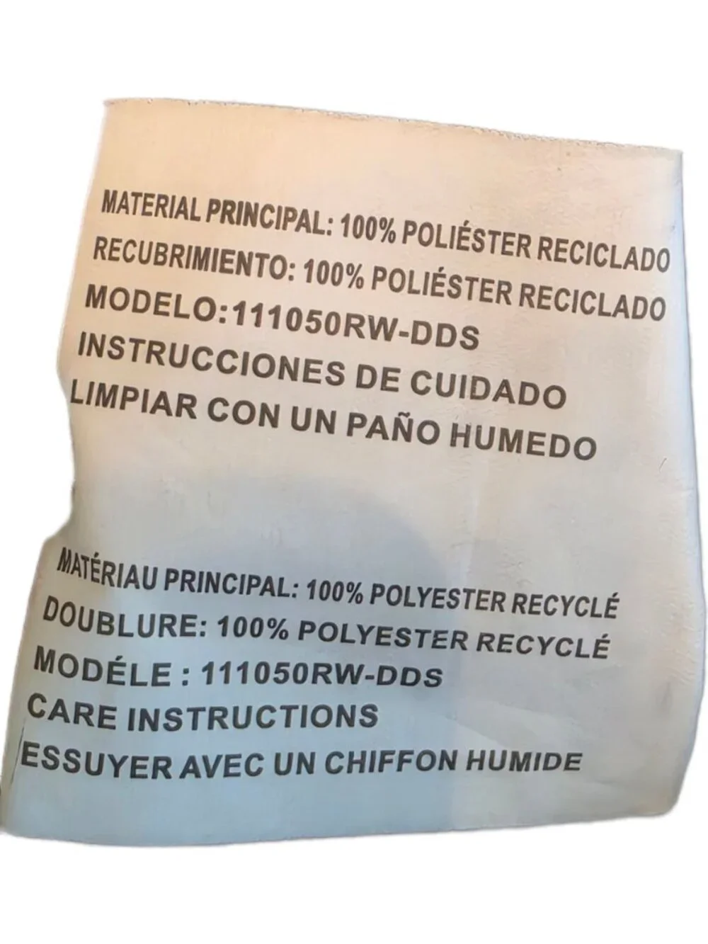 Eastsport recycled expandable