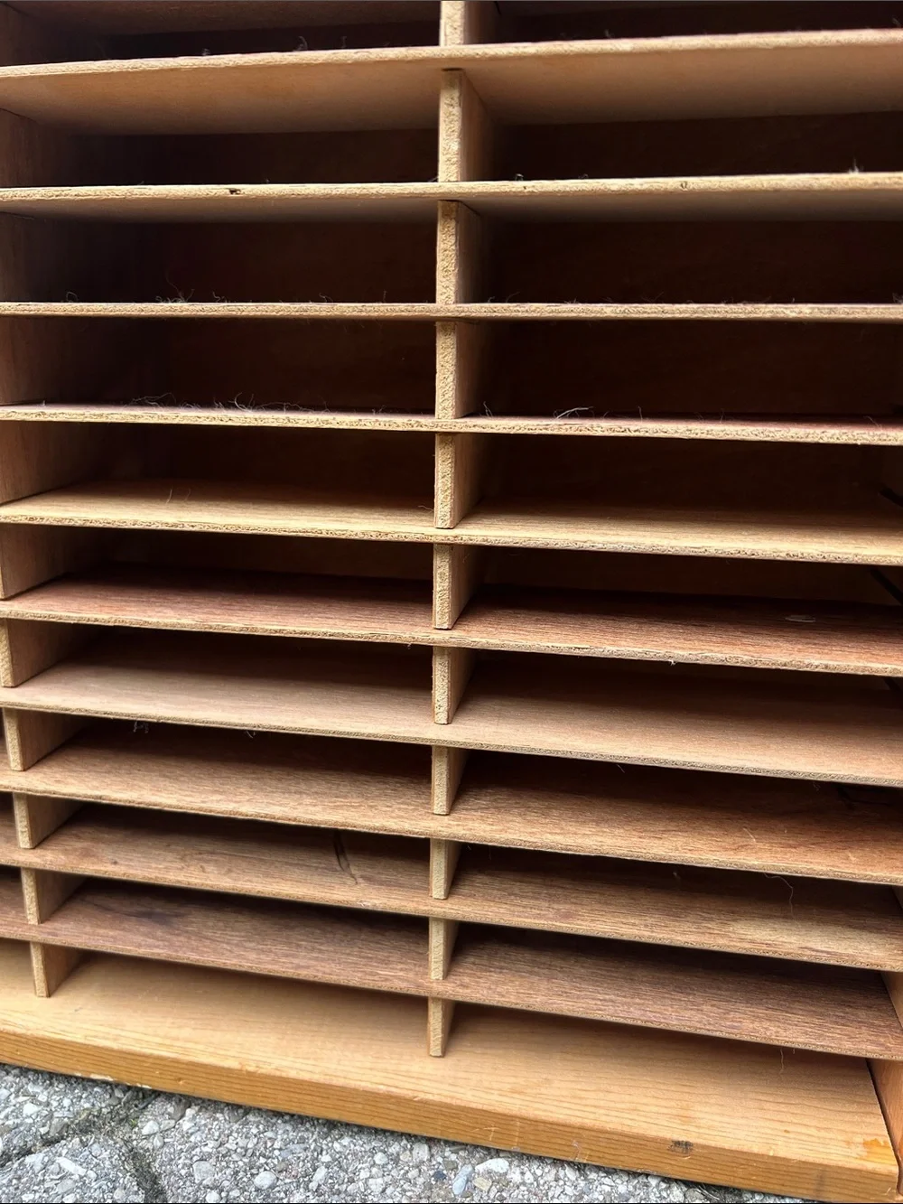 N/A regular rack wooden