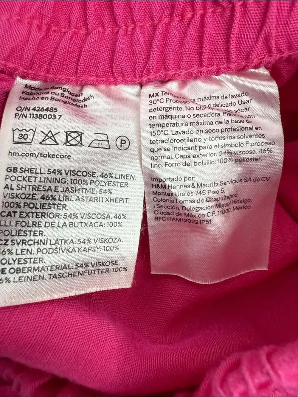 H&M flowy wide