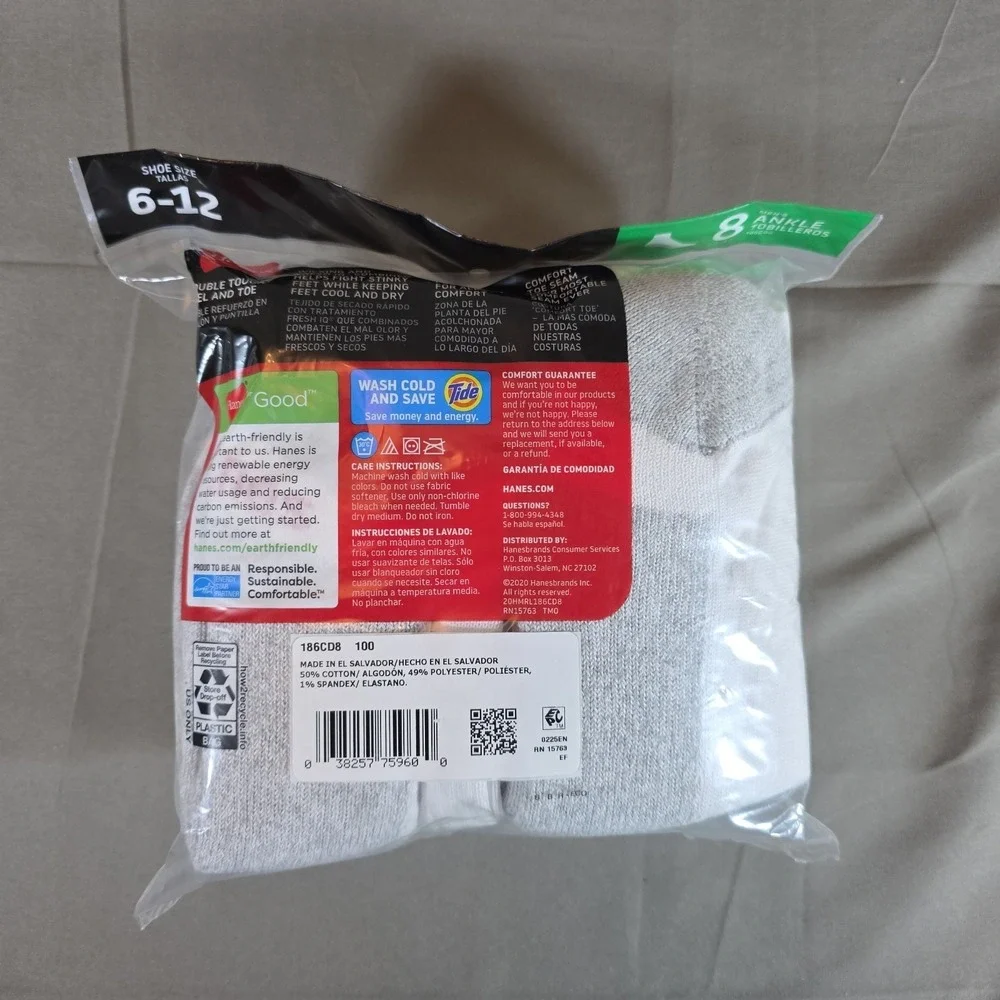 Hanes men cushion