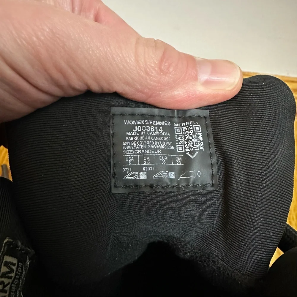 Merrell integrated midsole