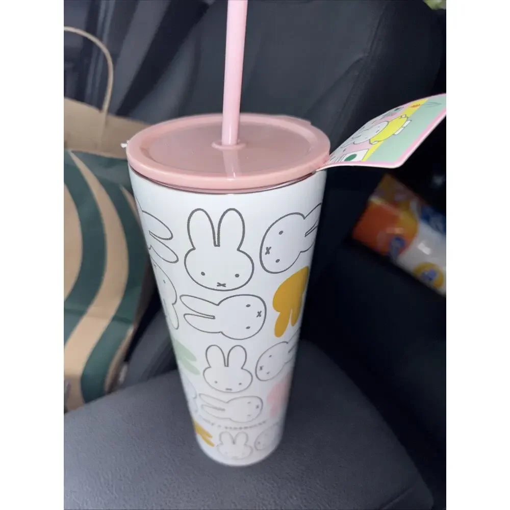 2026 Starbucks x Miffy Stainless Steel Cold Cup‎ Tumbler 26 oz