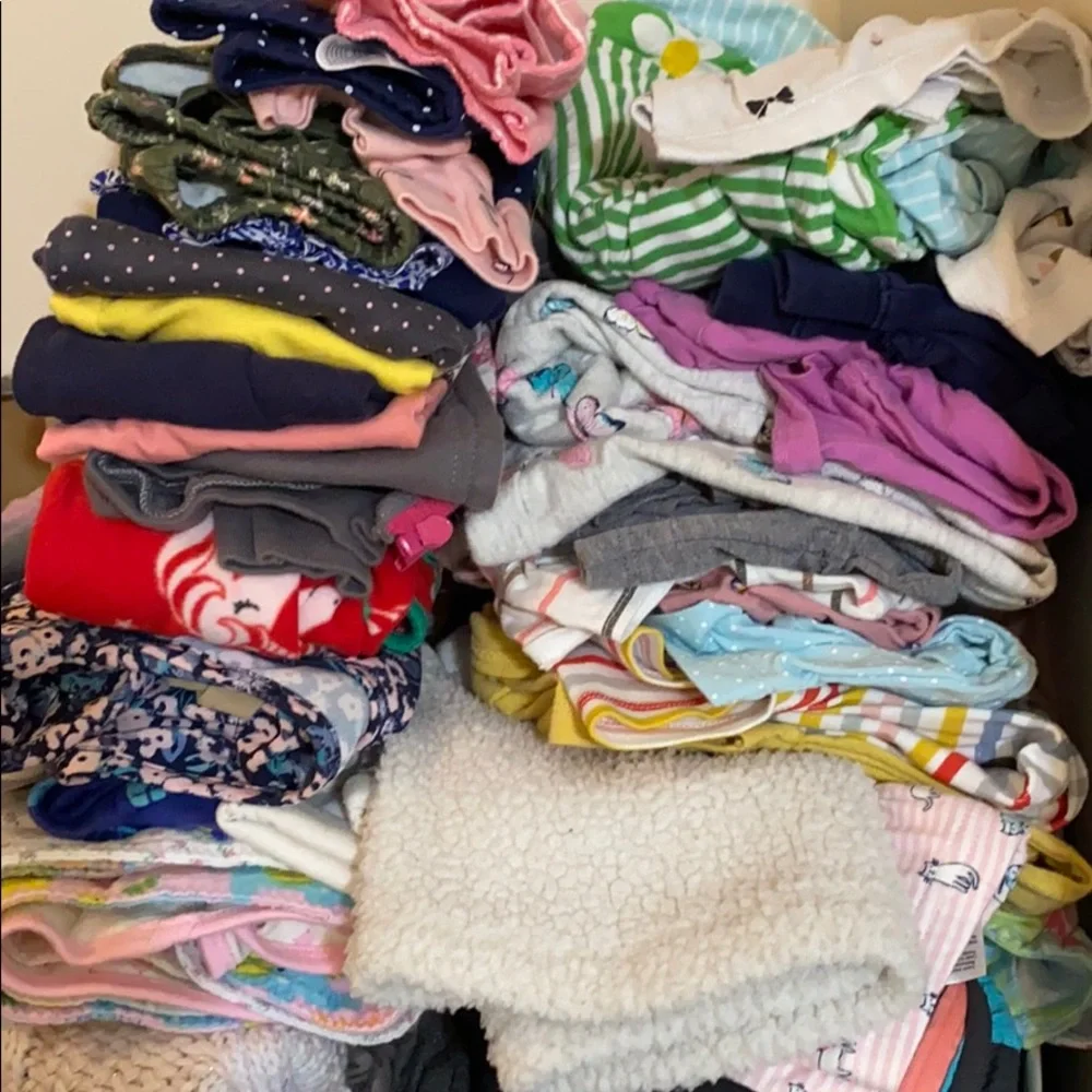 5lb box random 7-8x girl clothes