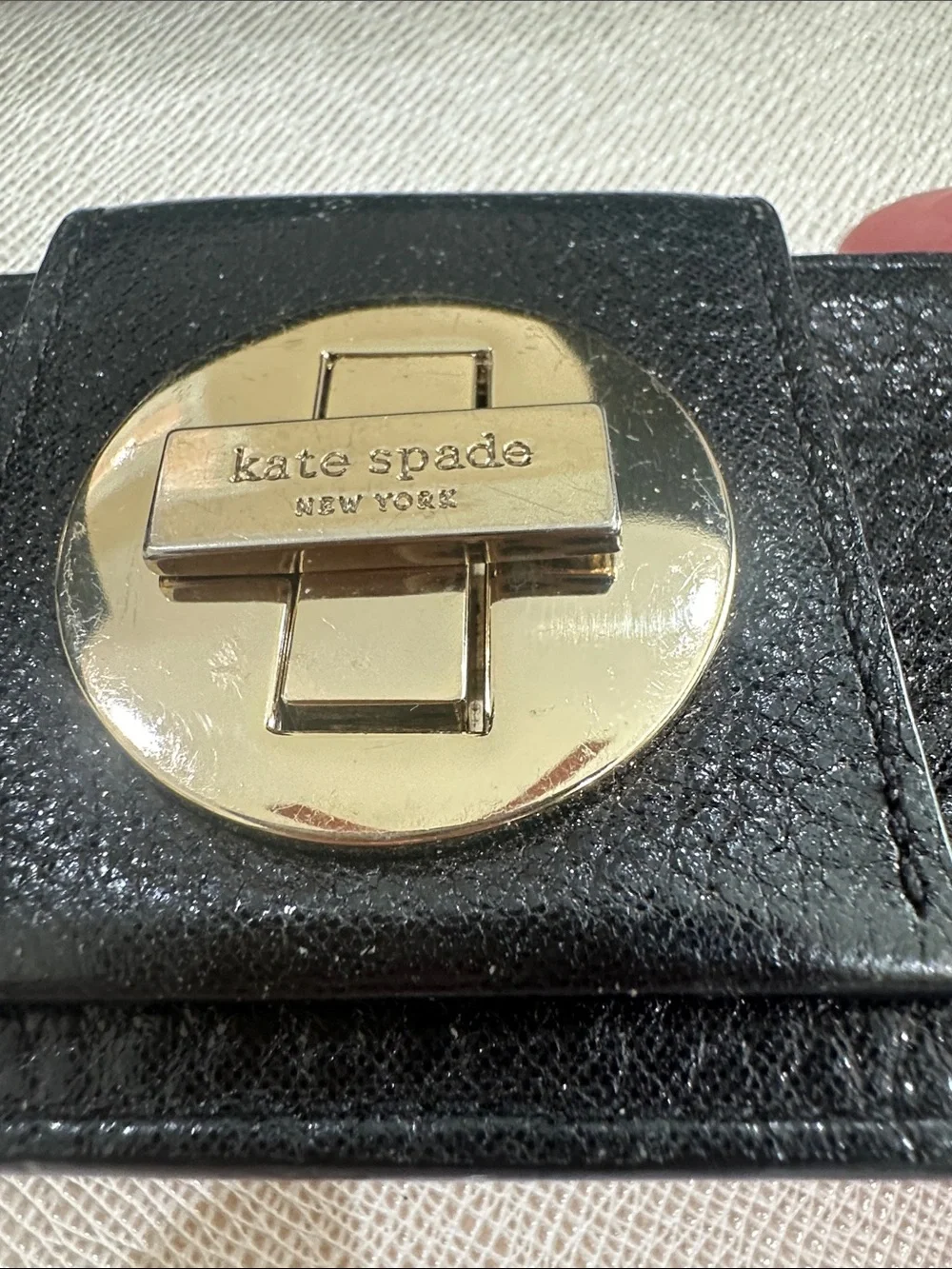 kate spade compact leather