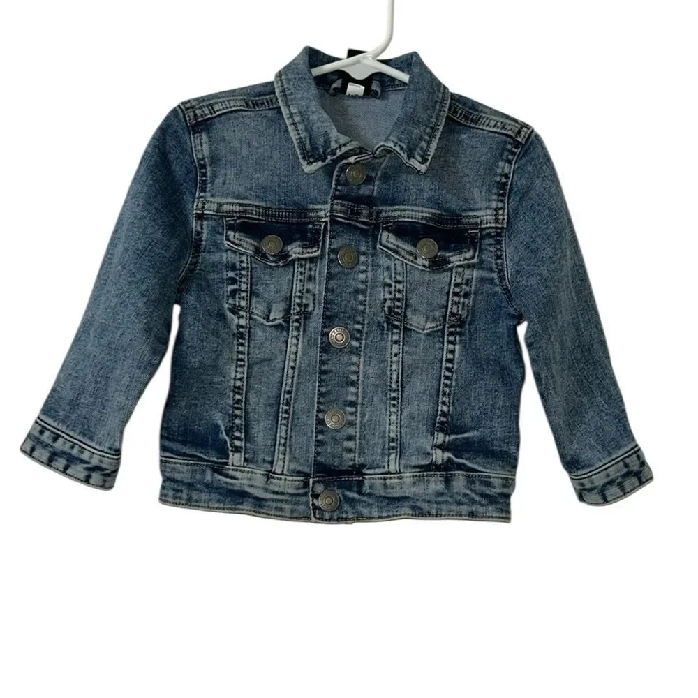 Old Navy Kids Baby  Blue Jeans Jacket(Size 12-24 months)