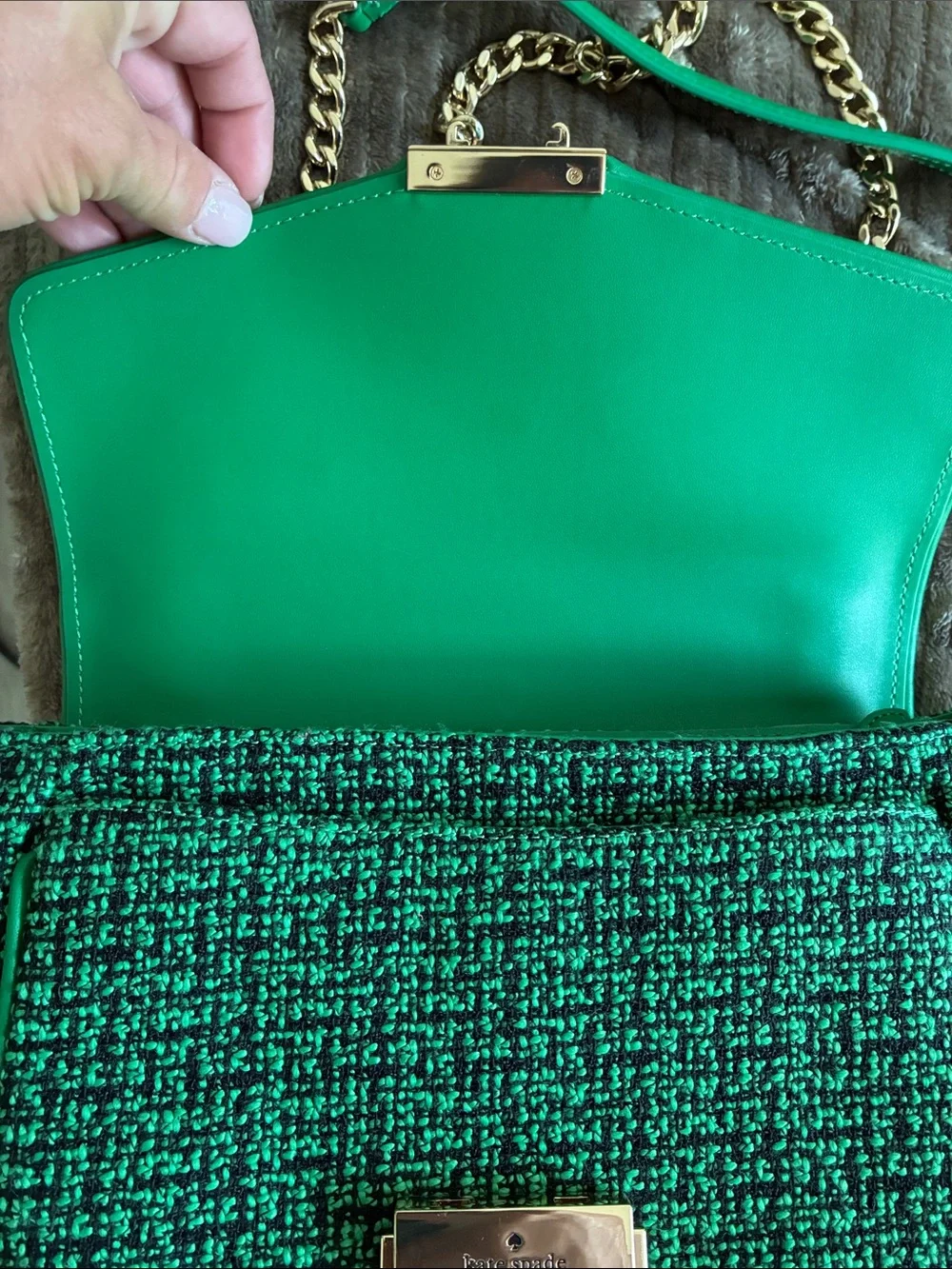 kate spade stylish tweed
