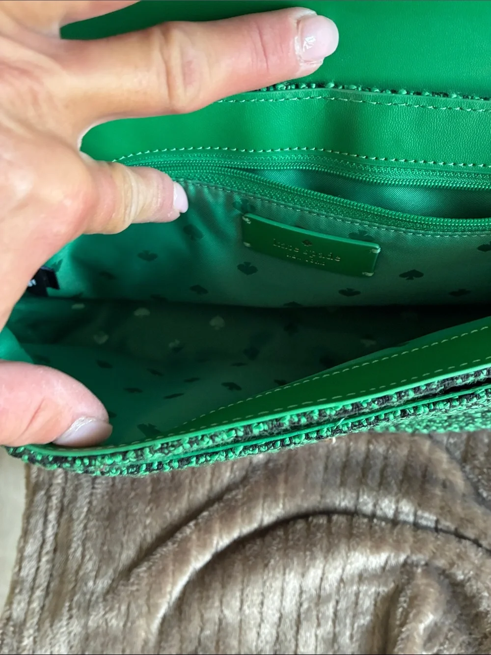 kate spade stylish tweed