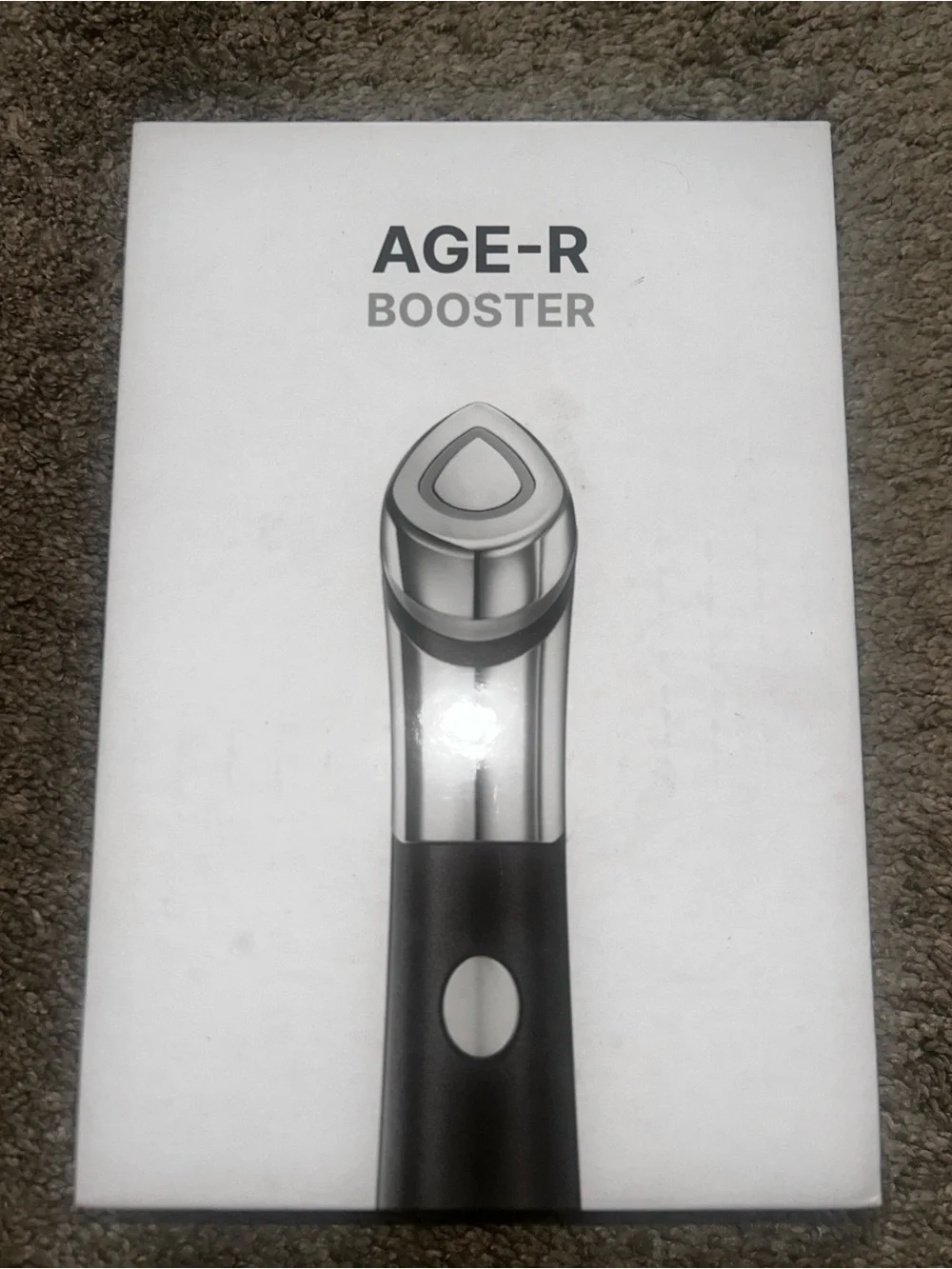 AGE-R Booster Facial Skincare Tool - Black