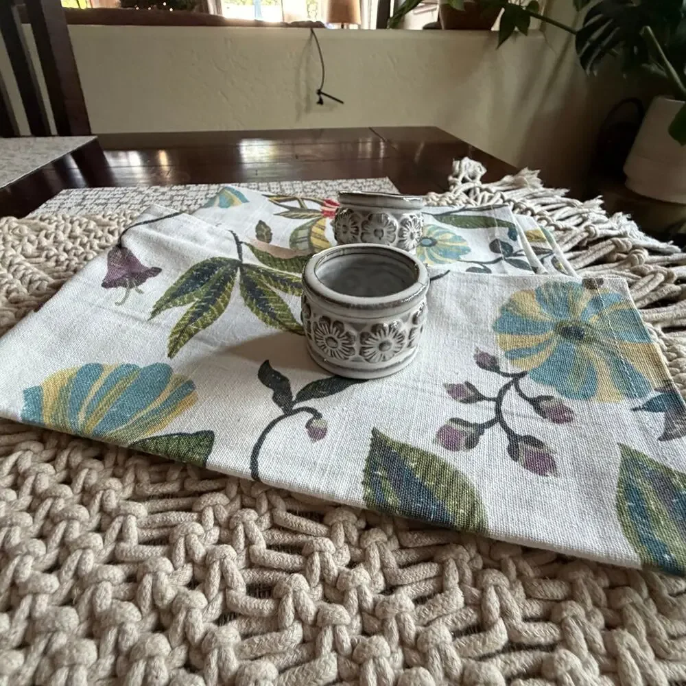 Threshold napkins blues