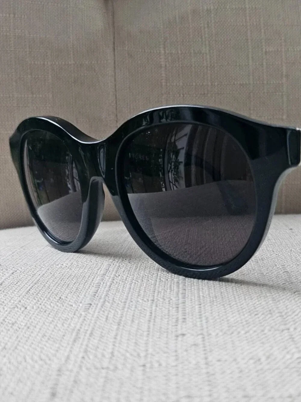 Retro Super Future Sunglasses Black Unisex Eyewear Handmade in Italy