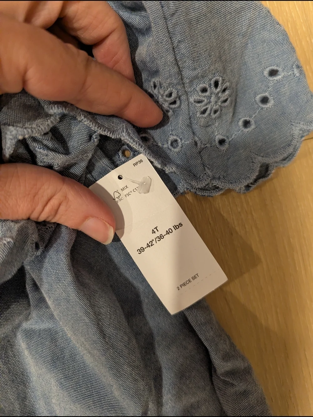 Old Navy soft chambray