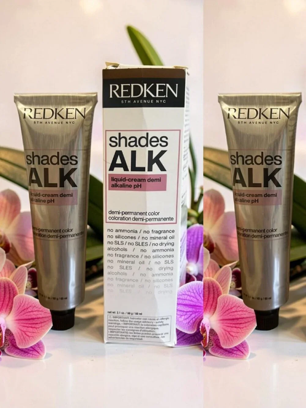 Redken Shades ALK Liquid Cream Demi Alkaline pH 2.1 oz 7NCH Fondue_ 2 units