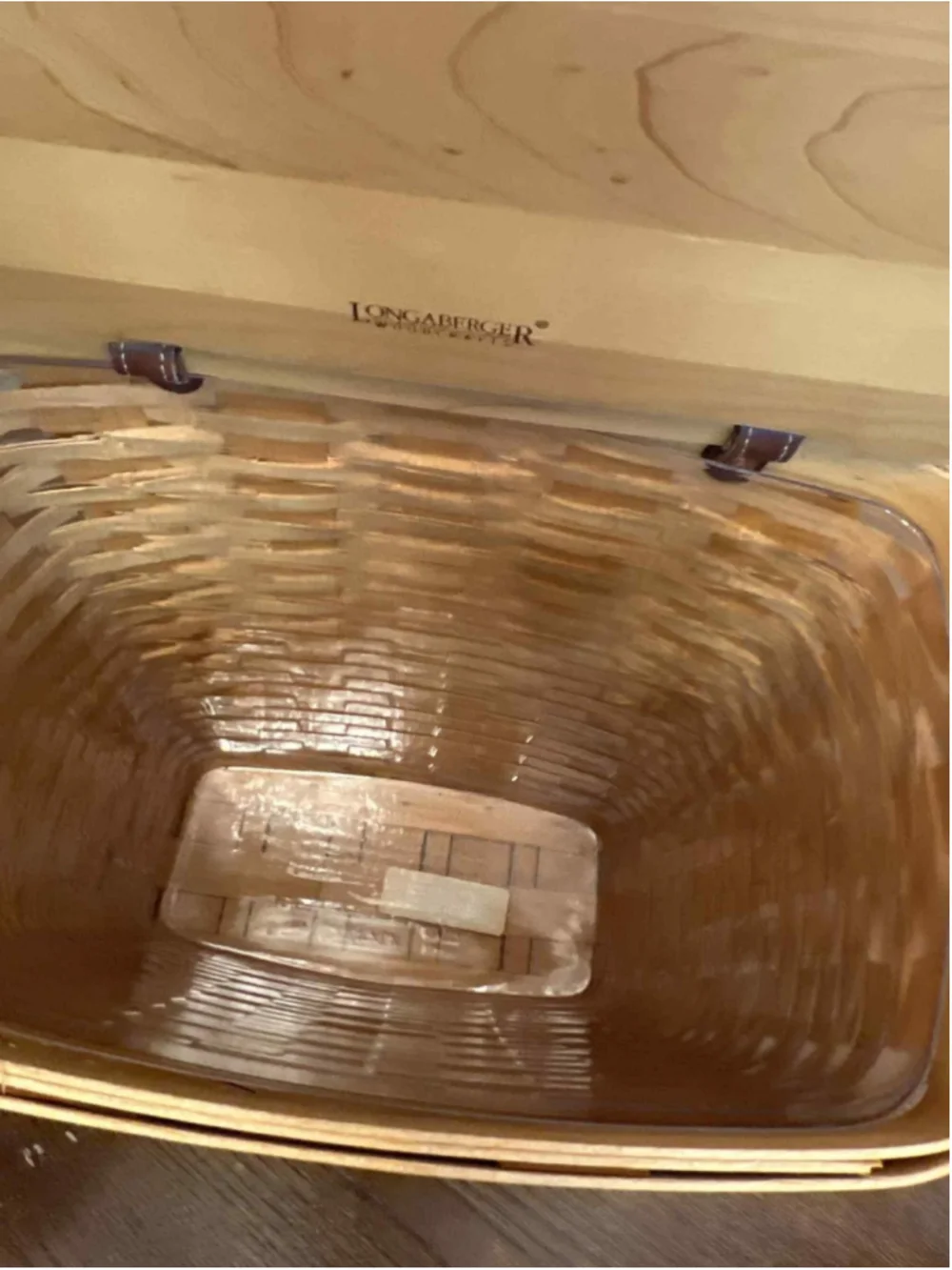 Longaberger 2002 signed